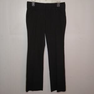 Alice and Olivia Women's size 29 black mid waist dress pants. Career